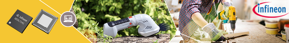 英飛凌MOTIX?6EDL7141和IMD70xA三相智能電機驅動器 英飛凌MOTIX?6EDL7141和IMD70xA三相智能電機驅動器