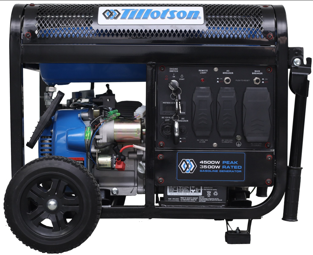 TPP-4500G-A發(fā)電機Tillotson TPP-4500G-A發(fā)電機Tillotson