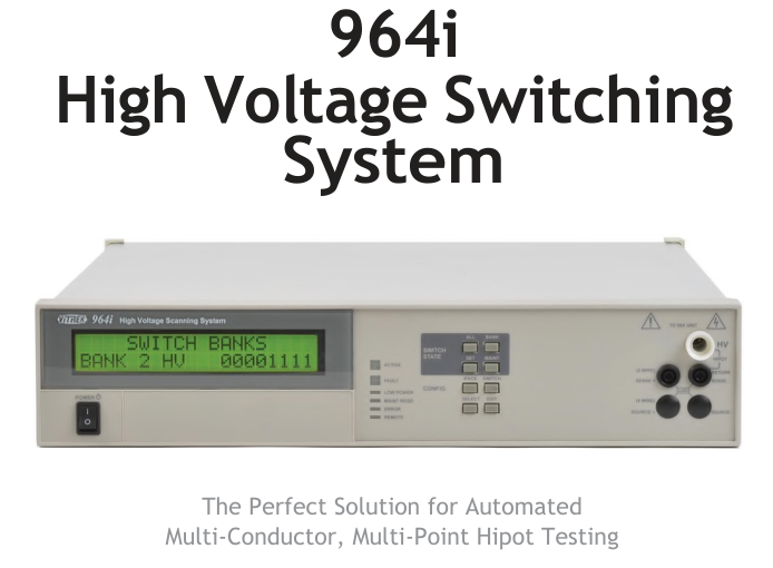 Vitrek 964i 高壓開關系統(tǒng)